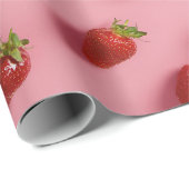 Erdbeere Geschenkpapier (Rolleneckpunkt)