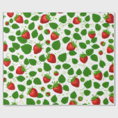 Erdbeere Geschenkpapier (Flach)