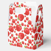 Erdbeere Geschenkschachtel (Geöffnet)