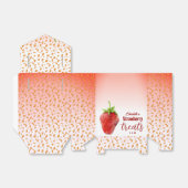 Erdbeere Geschenkschachtel (Ungefaltet)