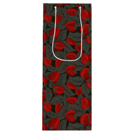 Erdbeere Geschenktüte Für Weinflaschen