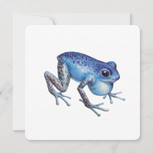 Erdbeere Giftdarmfrosch Feiertagskarte