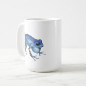 Erdbeere Giftdarmfrosch Kaffeetasse (Vorderseite Links)