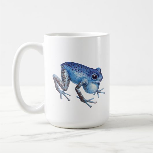 Erdbeere Giftdarmfrosch Kaffeetasse (Links)