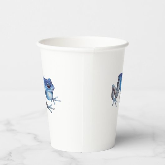 Erdbeere Giftdarmfrosch Pappbecher (Rechts)