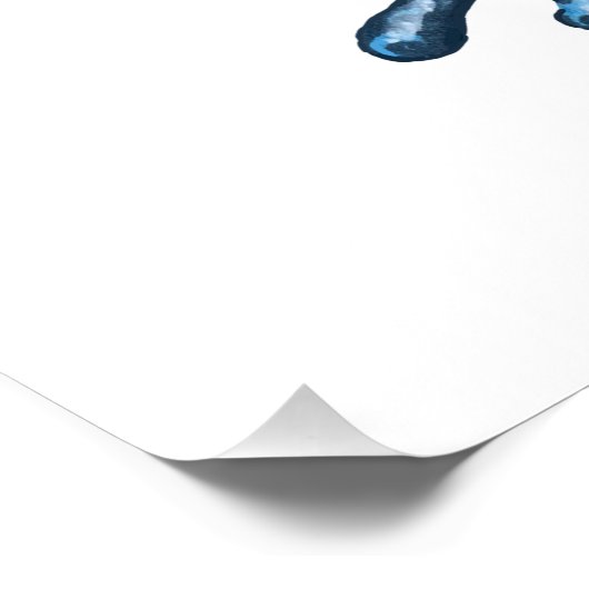 Erdbeere Giftdarmfrosch Poster (Ecke)