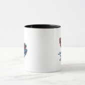 Erdbeere Giftdarmfrosch Tasse (Zentrum)