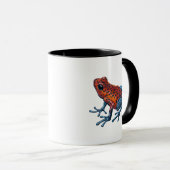 Erdbeere Giftdarmfrosch Tasse (VorderseiteRechts)