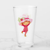 Erdbeere Glas (Vorderseite)