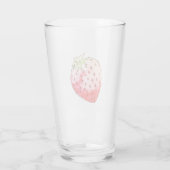 Erdbeere Glas (Rückseite)