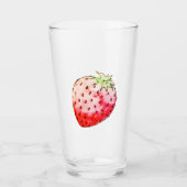 Erdbeere Glas (Vorderseite)