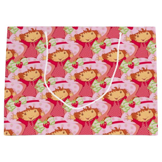 Erdbeere Große Geschenktüte (Vorderseite)