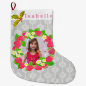 Erdbeere Großer Weihnachtsstrumpf (Vorderseite)