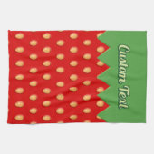 Erdbeere Grundmuster Handtuch (Horizontal)