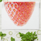Erdbeere Handtuch (Gefaltet)