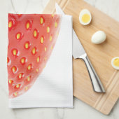 Erdbeere Handtuch (Viertel Falte)
