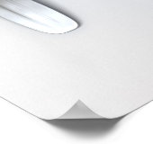 Erdbeere - Herz Poster (Ecke)