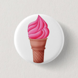 Erdbeere Icecream - Schaltfläche Button