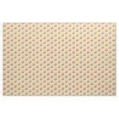 Erdbeere in Gelb Stoff (Yard (91,4 cm))