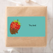 Erdbeere in Schokolade getaucht (Insitu)