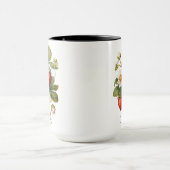 Erdbeere individuelle Name Tasse, Muttertag, Gebur Tasse (Zentrum)