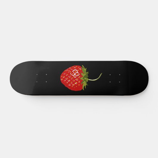 Erdbeere ist die Frucht der Liebe Skateboard (Horizontal)