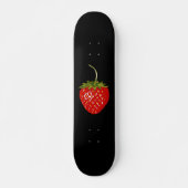 Erdbeere ist die Frucht der Liebe Skateboard (Vorne)