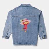 Erdbeere Jeansjacke (Rückseite)