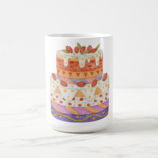 Erdbeere Kaffeetasse (Mittel)