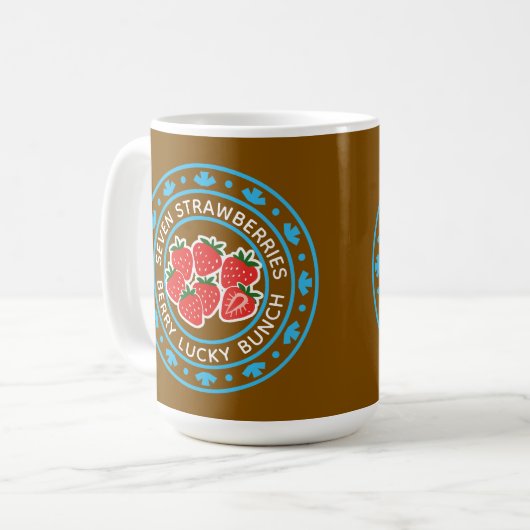 erdbeere kaffeetasse (Vorderseite Links)