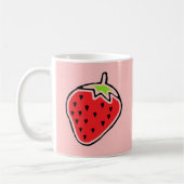 Erdbeere Kaffeetasse (Links)
