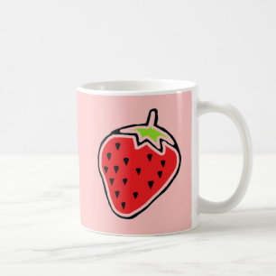 Erdbeere Kaffeetasse