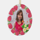 Erdbeere Keramik Ornament (Rechts)
