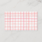 Erdbeere Kinderduschbücher für Babykarten Begleitkarte (Rückseite)