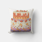 Erdbeere Kissen (Vorderseite)