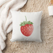 Erdbeere Kissen (Decke)