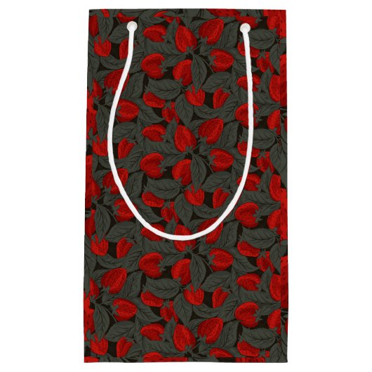 Erdbeere Kleine Geschenktüte (Vorderseite)