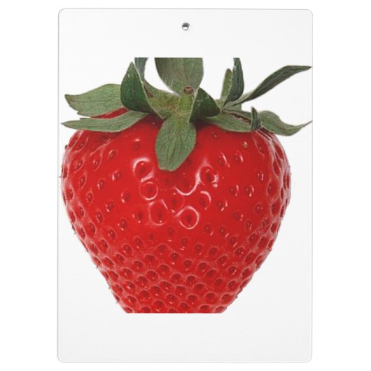Erdbeere Klemmbrett (Rückseite)