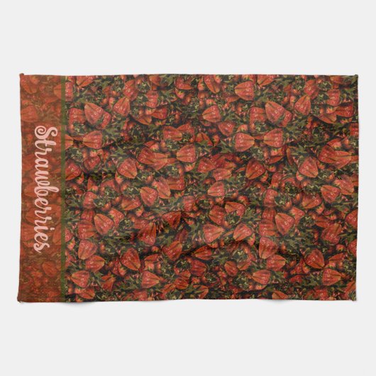 Erdbeere Küchentücher (Horizontal)