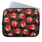 Erdbeere Laptopschutzhülle (Vorderseite)