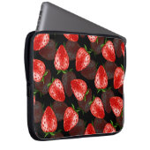 Erdbeere Laptopschutzhülle (Vorne Rechts)