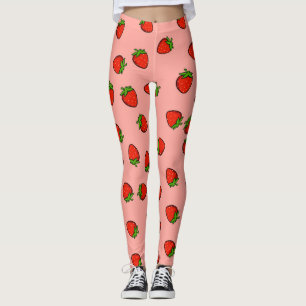 Erdbeere Leggings
