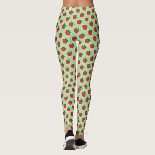 Erdbeere Leggings (Rückseite)