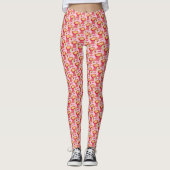 Erdbeere Leggings (Vorderseite)