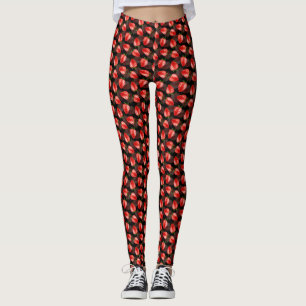 Erdbeere Leggings