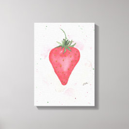 Erdbeere Leinwanddruck