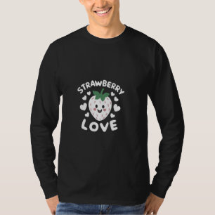 Erdbeere Liebe Lover Fruit Lächelnder Bauer Greeng T-Shirt