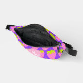 Erdbeere Lila Bauchtasche (Offen)