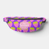 Erdbeere Lila Bauchtasche (Ablage )