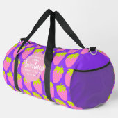 Erdbeere Lila Duffle Bag (Rechte Ecke)